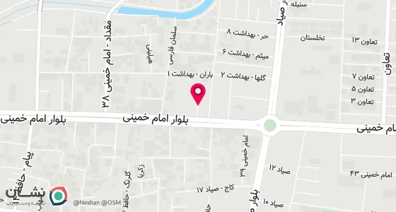 نقشه موقعیت تقریبی دفتر: چابهار خ امام خمینی (ره)42