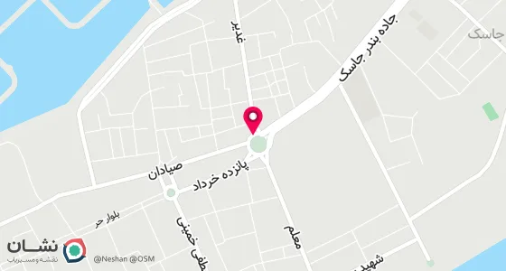 نقشه موقعیت تقریبی دفتر: خیابان امام خمینی روبروی آتش نشانی سابق