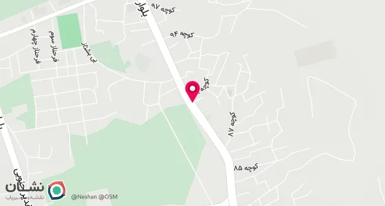 نقشه موقعیت تقریبی دفتر: میناب بلوار امام خمینی (پاکوه) کوچه 88 جنب رستوران استقلال