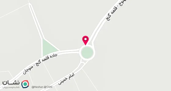 نقشه موقعیت تقریبی دفتر: قلعه گنج بخش چاه دادخدا دهستان رمشک بلوار اصلی روبروی پاسگاه رمشک