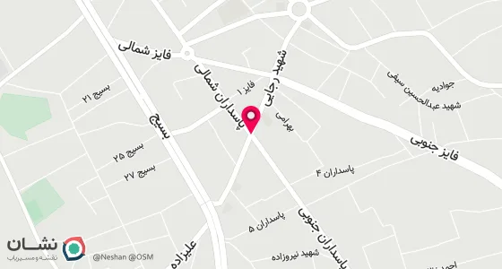 نقشه موقعیت تقریبی دفتر: خورموج-چهاراه مدرسه علمیه - خیابان شهید عبدالشاهی