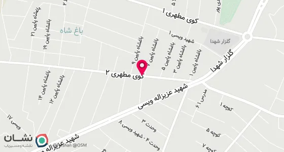 نقشه موقعیت تقریبی دفتر: فیروزآباد روبروی شهرداری محله مسگری