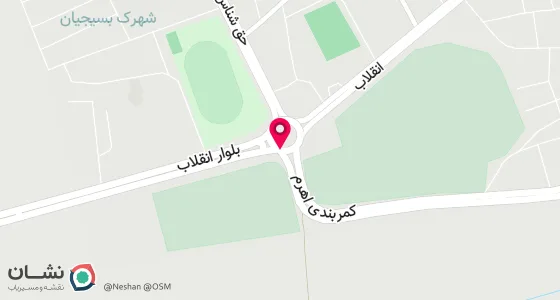 نقشه موقعیت تقریبی دفتر: اهرم تنگستان فلکه ی امام نبش کوچه ی فرمانداری قدیم دفتر ثبت ازدواج شماره ی 14 بوشهر