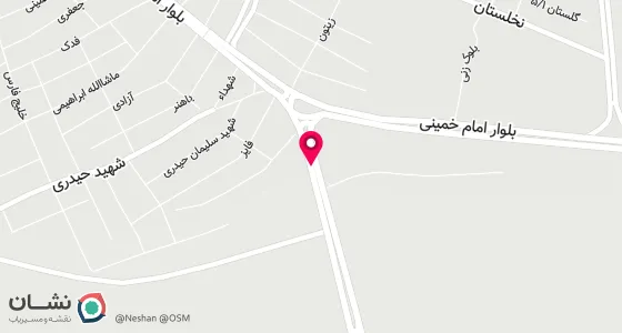 نقشه موقعیت تقریبی دفتر: چغادک بلواراصلی ک شهید عبدالهی یاس 12
