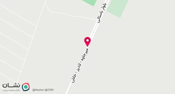 نقشه موقعیت تقریبی دفتر: سیستان وبلوچستان زاهدان میرجاوه خیابان تفتان مقابل پارک شهر