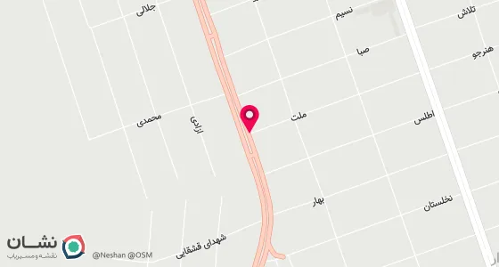 نقشه موقعیت تقریبی دفتر: کوار جنب مرکز بهداشت کوچه شهید شفیعی