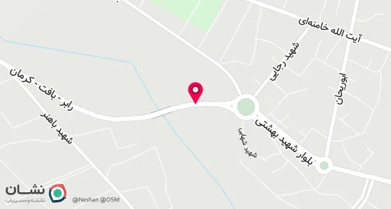 نقشه موقعیت تقریبی دفتر: بافت رابر خ امام , چهارراه شرکت تعاونی