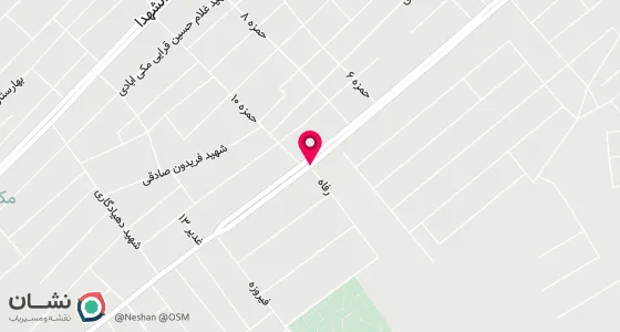 نقشه موقعیت تقریبی دفتر: خ ابن سینا بعداز بانک رفاه