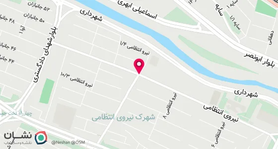 نقشه موقعیت تقریبی دفتر: شیراز-گویم-جاده اصلی-نرسیده به یگان نیروی انتظامی-روبروی مسجد حاج حسینی