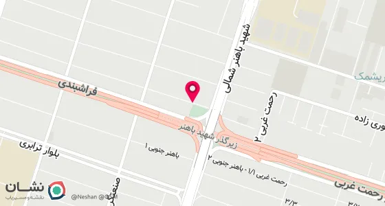 نقشه موقعیت تقریبی دفتر: شیراز-فلکه خاتون بطرف کوی زهرا -بعداز بانک ملت کوچه 28