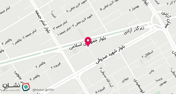نقشه موقعیت تقریبی دفتر: بلوار جمهوری ، کوی فرهنگیان ، خیابان اول ، پلاک 5