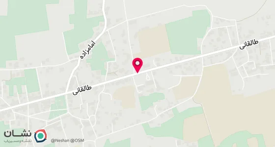 نقشه موقعیت تقریبی دفتر: کرمان: بخش شهداد خیابان طالقانی محله آقوس کوچه شماره 10