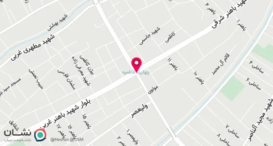 نقشه موقعیت تقریبی دفتر: خیابان امام خمینی جنب اداره مخابرات