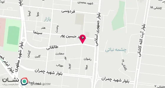 نقشه موقعیت تقریبی دفتر: یاسوج -خیابان ولی عصر-پاساژشهرداری-طبقه فوقانی