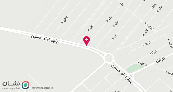 نقشه موقعیت تقریبی دفتر: زرند چهار راه صاحب الزمان (مصلی سابق )پلاک 41