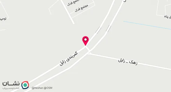نقشه موقعیت تقریبی دفتر: زابل- خیابان امام خمینی شمالی روبروی کمیته امداد