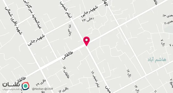 نقشه موقعیت تقریبی دفتر: زابل خیابان امام خمینی جنب میدان انقلاب