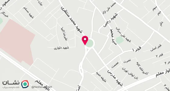 نقشه موقعیت تقریبی دفتر: رامهرمز -خیابان امت -میدان بسیج (فلکه شهرداری سابق)