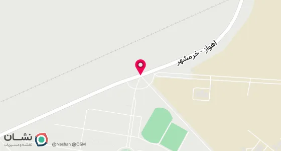 نقشه موقعیت تقریبی دفتر: اهواز- فلکه زیتون کارگری- روبروی بانک ملی پلاک 116