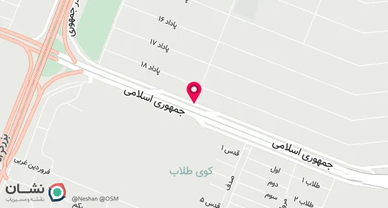 نقشه موقعیت تقریبی دفتر: پادادشهر- خ 19- بلوار جمهوری- پلاک 8 .