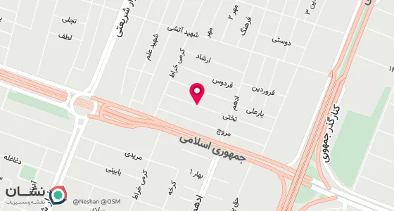 نقشه موقعیت تقریبی دفتر: اهواز- خیابان زند- بین خیابان شهید ادهم و شهید کرمی خراط کوچه بن بست روبروی بانک انصارپ 240