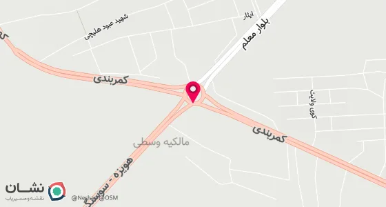 نقشه موقعیت تقریبی دفتر: سوسنگرد-روبروی کلانتری 12ابوذر-جنب مرکزبهداشت