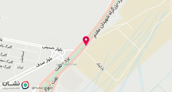 نقشه موقعیت تقریبی دفتر: تفت - خیابان جمهوری - پ 169