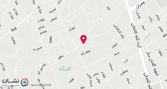 نقشه موقعیت تقریبی دفتر: یزد خیابان ایت الله کاشانی کوچه دیهیمی بن بست مهران منزل دوم سمت راست