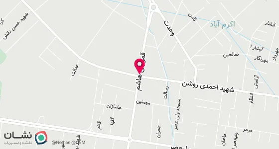 نقشه موقعیت تقریبی دفتر: یزد بلوار مدرس جنب پارک بزرگ شهر خیابان سنتو خیابان شهید احمدی روشن بن بست کوثر آخرین منزل شمالی