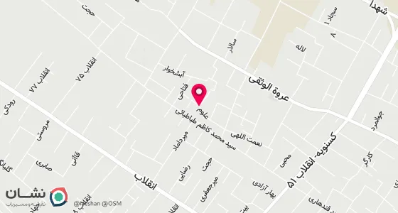 نقشه موقعیت تقریبی دفتر: خیابان ایرانشهر روبرو ی موزه علوم طبیعی جنب دفتر پیشخوان دولت
