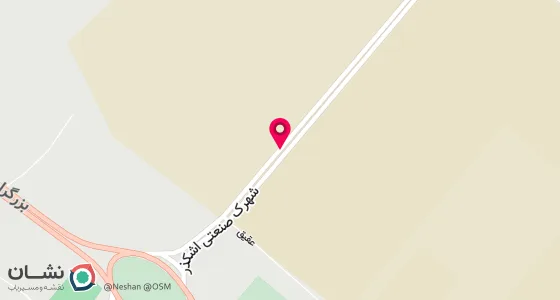 نقشه موقعیت تقریبی دفتر: اشکذر - رضوانشهر -ابتداری بلوار صاحب الزمان(عج)