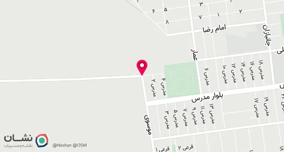 نقشه موقعیت تقریبی دفتر: شهرستان شهرکرد-شهر هفشجان-ابتدای ورودی شهر-خ پمپ گاز-خ بلال پ22 طبقه دوم