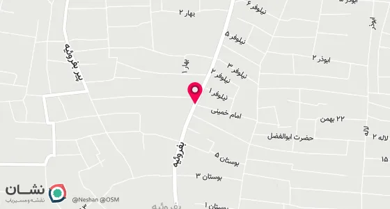 نقشه موقعیت تقریبی دفتر: میبد خیابان امام جنب بانک سپه مرکزی