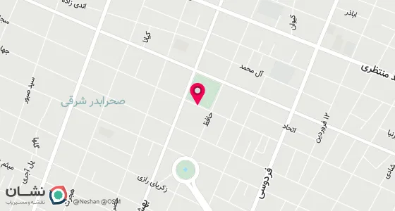 نقشه موقعیت تقریبی دفتر: دزفول خیابان سجاد ع بین خیابان شهید بهشتی و حافظ