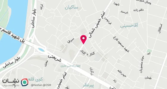 نقشه موقعیت تقریبی دفتر: خوزستان دزفول خ امام خمینی(ره)مقابل بانک صادرات شعبه سبزقبا کوچه فردوس پلاک3