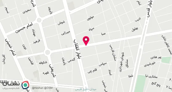 نقشه موقعیت تقریبی دفتر: خیابان اسحاق روشنی بین انقلاب ومصطفی خمینی پ210