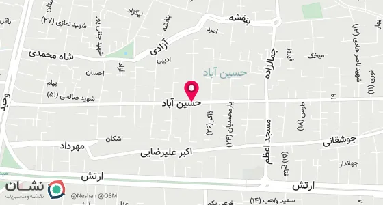 نقشه موقعیت تقریبی دفتر: اصفهان-خ لاله-بعد از چهارراه بنایی جنب داروخانه براتیان ورستوران ریحان داخل کوچه37طبقه پایین