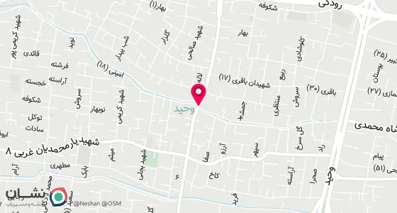نقشه موقعیت تقریبی دفتر: اصفهان انتهای خ علامه امینی کوچه مسجد الرضا مقابل مسجد پلاک 108