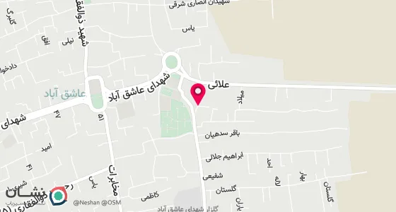 نقشه موقعیت تقریبی دفتر: اصفهان خیابان کاوه خیابان گلستان مجتمع نگین طبقه سوم آپارتمان واحد 12