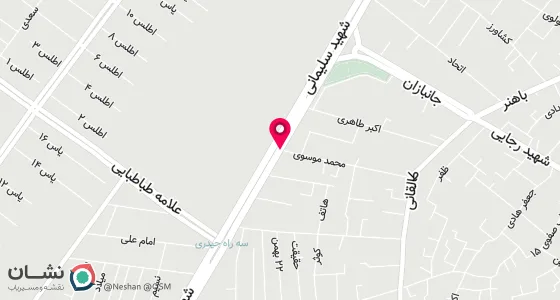 نقشه موقعیت تقریبی دفتر: اصفهان خورزوق بلوار قائم مقام فراهانی کوچه شهید سید محمد موسوی