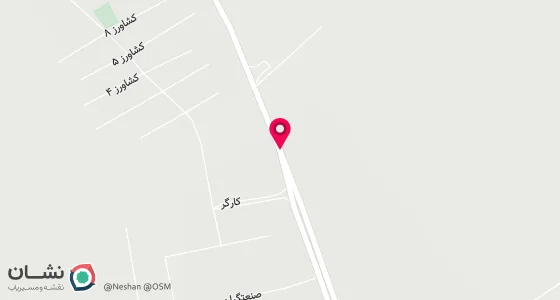 نقشه موقعیت تقریبی دفتر: چادگان روبروی مرکز مخابرات چادگان خیابان شهید اسفندیار کرمی