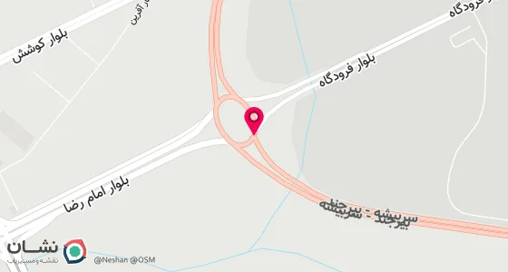 نقشه موقعیت تقریبی دفتر: بیرجند، حاشیه میدان آزادی.