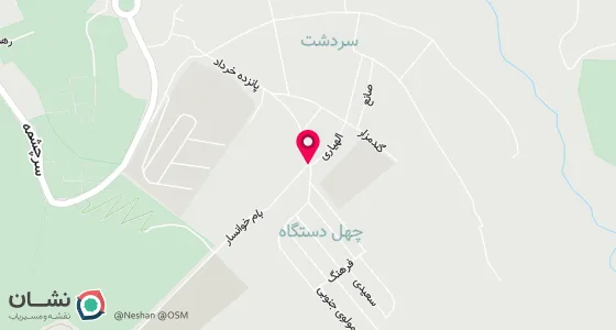 نقشه موقعیت تقریبی دفتر: خوانسار میدان امام مجتمع مانی طبقه 3 واحد 9