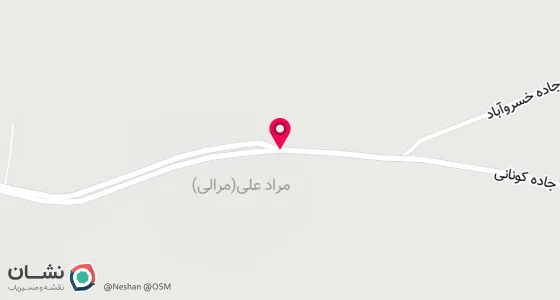 نقشه موقعیت تقریبی دفتر: کوهدشت کونانی-بلوار رهبری-بعد از دادگستری