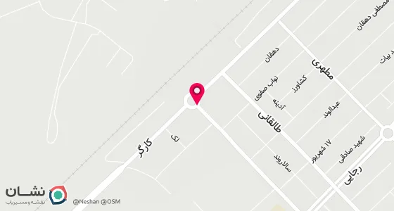نقشه موقعیت تقریبی دفتر: ازنا خیابان آزادی جنب راه بند قطار