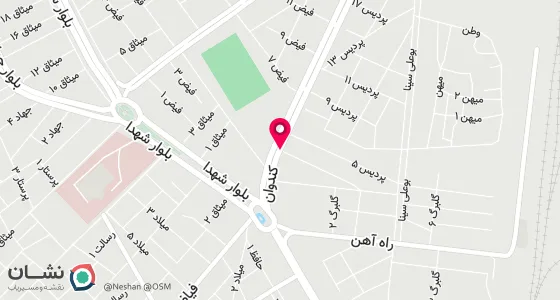 نقشه موقعیت تقریبی دفتر: دورود میدان فرمانداری ابتدای خیابان کندوان کوچه پردیس 3