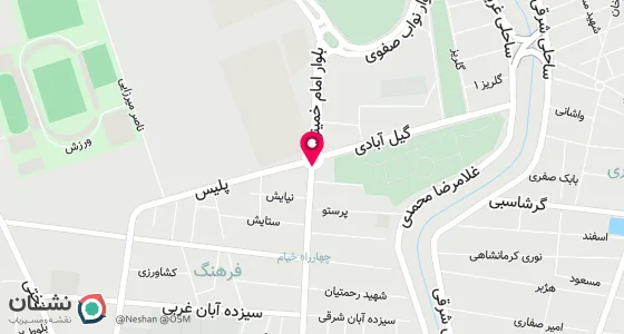 نقشه موقعیت تقریبی دفتر: خرم آباد میدان امام حسین ع 100مترپایین تراز میدان بطرف گلدشت جنب پلیس بعلاوه 10