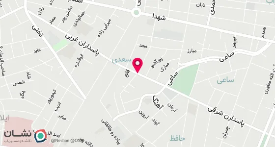 نقشه موقعیت تقریبی دفتر: ایلام-خیابان پاسداران-کوچه شهید لطفی