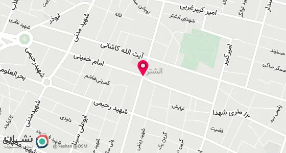 نقشه موقعیت تقریبی دفتر: سلسله - خ بروجردی - چهار راه امام (ره)