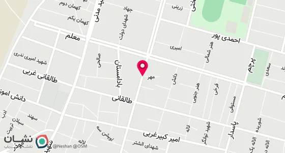 نقشه موقعیت تقریبی دفتر: سلسله - چهارراه کاشانی-روبروی بانک قرض الحسنه مهر ایران جنب پاساژ میثم